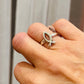 Pre owned James Avery Retired Silver Icthus Ring Size 6.75