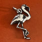 Pre Owned James Avery Retired Silver Flamingo Charm
