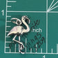 Pre Owned James Avery Retired Silver Flamingo Charm