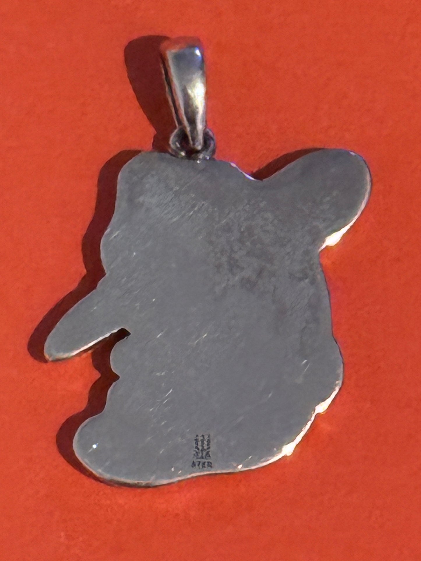 Pre Owned James Avery EXTREMELY RARE Retired TAMU Aggies A&M Ol’ Sarge Silver Pendant