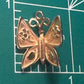 Pre Owned James Avery Retired RARE Hard To Find 14k Gold Mariposa Charm