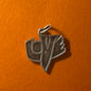 Pre Owned James Avery Rare Retired LOVE Silver Charm