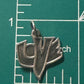 Pre Owned James Avery Rare Retired LOVE Silver Charm