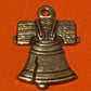 Pre Owned James Avery RARE and RETIRED Liberty Bell Girl Scouts Cookie Spirit 76 Silver Charm