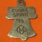 Pre Owned James Avery RARE and RETIRED Liberty Bell Girl Scouts Cookie Spirit 76 Silver Charm