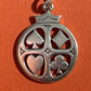 Pre Owned James Avery Retired RARE Suit Of Playing Cards Silver Charm or Pendant