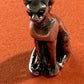 Pre Owned James Avery Retired Silver 3D Vintage Sitting Cat Charm or Pendant