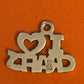 Pre Owned James Avery Retired Silver I Love Crafts Charm