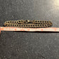 Pre Owned James 14k Gold Double Curb Charm Bracelet 7.5”