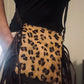 Brand New Leather American Darling Fringe Leopard Print Crossbody Purse