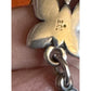 James Avery Retired RARE Butterflies and Blooms Flowers Bracelet w/ Box & Pouch Pre-Owned