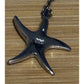 925 Sterling Silver Starfish Necklace 18” Italian Chain Beach Coastal