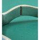 Vintage Southwestern Sterling Silver Blue Green Opal Inlay Cuff Bracelet 22g