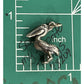 Vintage Sterling Silver Pelican Charm