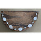 Sterling Silver Freshwater Coin Pearl Bracelet Baroque Pearls Toggle 7.5