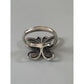 James Avery Retired Large Sterling Silver 3D Abounding Butterfly Ring Size 10.5 Pre-Owned