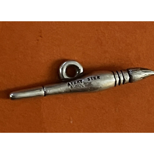James Avery Retired Sterling Silver Paint Brush Charm Pre-Owned