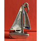 Vintage Sterling Silver Sailboat Charm
