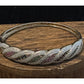 Sterling Creations 925 Silver Hinged Bangle Bracelet Rubies Emeralds Sapphires