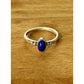 James Avery RARE RETIRED Lapis Blue Dome Oval Stone Ring Size 6