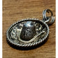 Vintage Mexico 925 Sterling Silver Sombrero Hat Charm Eagle Mark Pendant