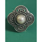Pre owned James Avery RETIRED Hard To Find Milano Cultured Pearl Beaded Ring 8 MINT W/Box