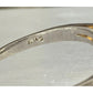 SETA Sterling Silver Star Ring 925 Clear CZ Star Statement Ring Size 8