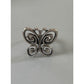 James Avery Retired Large Sterling Silver 3D Abounding Butterfly Ring Size 10.5 Pre-Owned