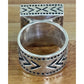Retired Silpada Sterling Silver 925 Crushed Turquoise Statements Ring Size 7