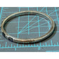 Vintage 925 Sterling Silver southwestern Abalone Inlay Hinged Bangle Bracelet