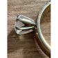 Pre owned James Avery 14k Gold Retired .25 Carat Diamond Solitaire Engagement Ring Sz 7.5