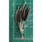 Vintage Jewelart Sterling Silver Leaf Brooch Mid Century Modern Pin 3.25”