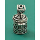 Vintage IBB 925 Sterling Silver Hinged Prayer Box Keepsake Pendant 4.4g