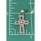 James Avery Retired Silver Heart Cross Love Pendant Pre-Owned