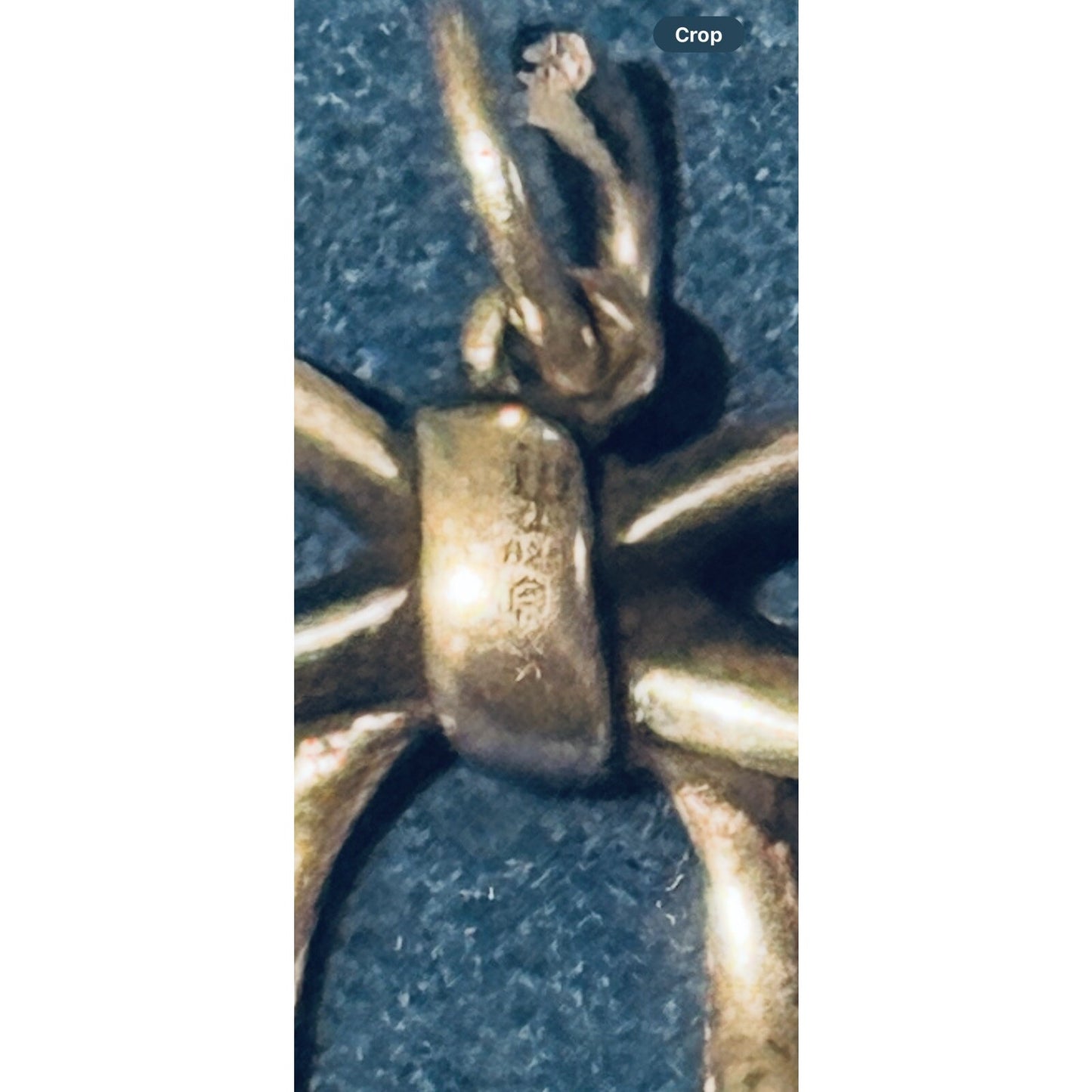 James Avery Retired Silver Bow Charm Pre-Owned
