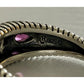Carolyn Pollack Relios 925 Sterling Silver Garnet Ring Southwestern Size 9
