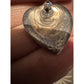 Vintage Sterling Silver Heart Stud Earrings Southwestern Style 925 Boho 7.2gr