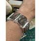 Vintage Sterling Silver Peanut Wood Jasper Bracelet 58g 7 - 8” Large Stone 925