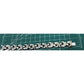 Vintage Milor Italy 925 Sterling Silver Fan Scroll Link Bracelet 7.5” 22g