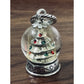 Brand New Rare Brighton Snowglobe Christmas Tree Silver Tone Charm Or Pendant