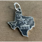 Vintage Sterling Silver Texas State Charm