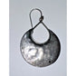 Silpada 925 Sterling Silver Hammered Dangle Crescent Earrings