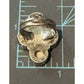 Shiva Eye 4 Shell Cross Pacific Cat's Eye Ring Boho Beach Ring Healing Sz 8