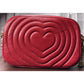 Brand New COACH Puffy Heart Leather Shoulder Bag Valentine Heart Motif Purse