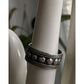 Vintage Wide Sterling Silver Dotted Textured Boho Tribal Band Ring Size 7