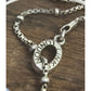 Vintage Links of London Bamboo Y Lariat Necklace Sterling Silver 925 18” Y2K