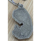 Vintage Italian Madonna Virgin Mary Pendant with Italy Sterling Silver Necklace