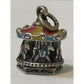 Pre owned James Avery Retired Silver And Enamel Spinning Carousel Charm BRAND NEW in Box