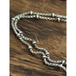 Vintage Links of London Bamboo Y Lariat Necklace Sterling Silver 925 18” Y2K