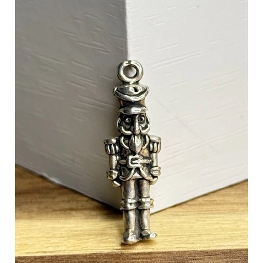 Vintage Sterling Silver Nutcracker Charm